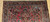 Antique Persian Sarouk Rug 4x5 | Burgundy Green Accent | Top Section Detail