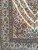 Vintage Persian Nain Rug 4x7 | Birds & Flowers | Center Field Close-Up