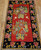 Vintage Armenian Karabagh in Floral Pattern in Red, Pink, Brown, Blue, Yellow, Green, The Persian Knot, SKU 1073