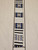Vintage African Framed Tapestry | Indigo Geometric | Top Section Detail