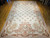 Mid 20th Century Oversized Aubusson Design Carpet in Light Taupe, Sage Green, Brown, Pink, The Persian Knot, SKU 1029