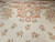 Mid 20th Century Oversized Aubusson Design Carpet in Light Taupe, Sage Green, Brown, Pink, The Persian Knot, SKU 1029