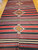 Vintage Turkish Kilim 5x10 | Flatweave Geometric | Full View on Floor