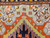 Vintage Persian Shahsavan Soumak Saddle Blanket in Lavender, Ivory, Yellow, Terracotta,  ⁨@thepersianknot⁩  , SKU 1059