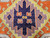 Vintage Persian Shahsavan Soumak Saddle Blanket in Lavender, Ivory, Yellow, Terracotta,  ⁨@thepersianknot⁩  , SKU 1059