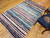 Vintage Moroccan Boucherouite Rug 5x7 | Bold Color | Center Field Close-Up