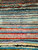 Vintage Moroccan Boucherouite Rug 5x7 | Bold Color
