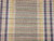 Vintage American Rag Runner 2x6 | Handwoven Stripe | Center Field Close-Up