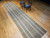 Vintage American Rag Runner 2x6 | Handwoven Stripe