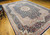 Antique Persian Kerman Lavar Rug 12x14 | Floral Field | In-Room View 5