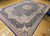 Antique Persian Kerman Lavar Rug 12x14 | Floral Field | In-Room View 8