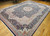 Antique Persian Kerman Lavar Rug 12x14 | Floral Field | In-Room View 6