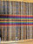 Vintage American Rag Runner in Straw Color with Rainbow Color Stripe Pattern, The Persian Knot, SKU 1684