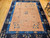 Antique Chinese Peking Rug 9x11 | Pale Peach | In-Room View 7