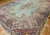 Vintage Oversized Persian Kerman Rug | Pale Green | In-Room View 4