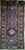 Antique Kurdish Rug 2x4 | Five Medallion Abrash Blue