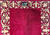Persian Tabriz Runner in an Open Pattern in Crimson, Ivory, Tan, The Persian Knot Gallery, SKU 1186