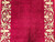 Vintage Persian Tabriz Long Runner 3x19 | Signed | Center Section Detail