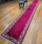 Vintage Persian Tabriz Long Runner 3x19 | Signed | In-Room View