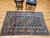 Antique Caucasian Shirvan Rug 4x7 | Abrash Navy | In-Room View 7