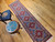 Vintage Persian Malayer Runner | Robin Egg Blue | In-Room View 7