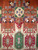 Antique Persian Tehran Carpet 7x10 | Fakhrodoleh Design | Center Section Detail