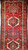 Antique Persian Heriz Karajeh Rug 2x6 | Geometric | Top Section Detail