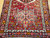Antique Persian Heriz Karajeh Rug 2x6 | Geometric | Center Field Close-Up