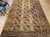 Vintage Afghan Ersari Rug 8x13 | Camel Hair Gul Room Size | In-Room View 2