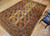 Vintage Afghan Ersari Rug 8x13 | Camel Hair Gul Room Size | In-Room View 4