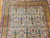 Antique Indian Agra Rug 12x14 | Mughal Floral | Top Section Detail