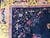 Antique Chinese Art Deco Carpet 12x14 | Pastel Floral | Center Field Close-Up