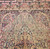 Antique Persian Kerman Lavar Rug | Floral Field | Top Section Detail