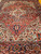 Antique Persian Heriz Rug 9x11 | Ivory Medallion Red | In-Room View 5