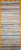Antique American Rag Rug 2x6 | Handwoven Stripe