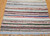 Antique American Rag Rug 2x6 | Handwoven Stripe | Lower Section Detail