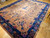 Antique Chinese Art Deco Carpet 12x14 | Pastel Floral | In-Room View