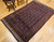 Antique Baluch Rug 4x7 | Navy Red Camel Allover | In-Room View 9