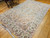 Vintage Persian Tabriz Rug 7x10 | Signed Silk Foundation | In-Room View 12