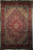 Vintage Persian Tabriz Mahi Rug 6x10 | Fish Design