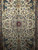 Vintage Persian Nain in Floral Pattern with Silk Highlights in Ivory, Pale Blue, Green, French Blue, Red, Caramel,  The Persian Knot, SKU 1227