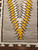 Antique Navajo Rug | Geometric, Natural Dyes | Lower Section Detail