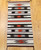 Antique Navajo Rug 1x3 | Geometric, Natural Dyes | Border Detail