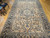 Antique Persian Heriz Rug 6x9 | Bold Medallion | In-Room View 9