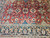 Vintage Persian Mahal Sultanabad in Allover Floral Pattern in Red, French Blue, Navy, The Persian Knot, SKU 1087