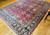 Antique Persian Mahal Sultanabad Rug 6x9 | Allover Floral | In-Room View 4