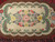 Early 1900s American Hand Hooked Rug with an Geometric Pattern in Vintage Bright Colors 1446, 3’ x 4’ 9”, 1st Quarter of the 1900s, The Persian Knot