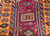 Antique Anatolian Prayer Rug 3x5 | Red Turquoise | Center Field Close-Up