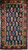 Antique Caucasian Kazak Rug | Bold Geometric