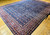 Antique Mahal Sultanabad Carpet 11x14 | Navy Allover | In-Room View 2